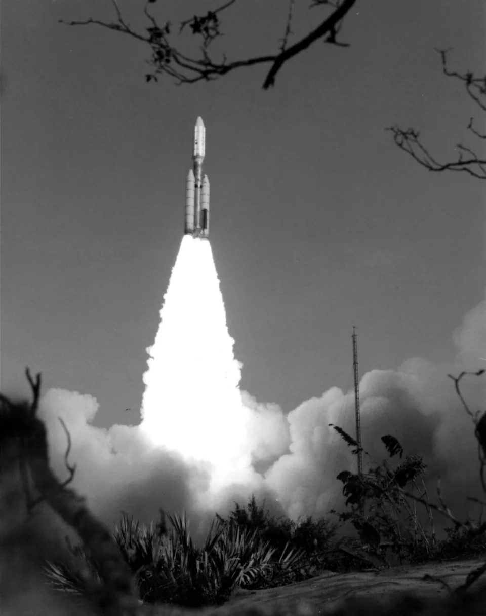 Voyager 1 стартует с мыса Канаверал 5 сентября 1977 года