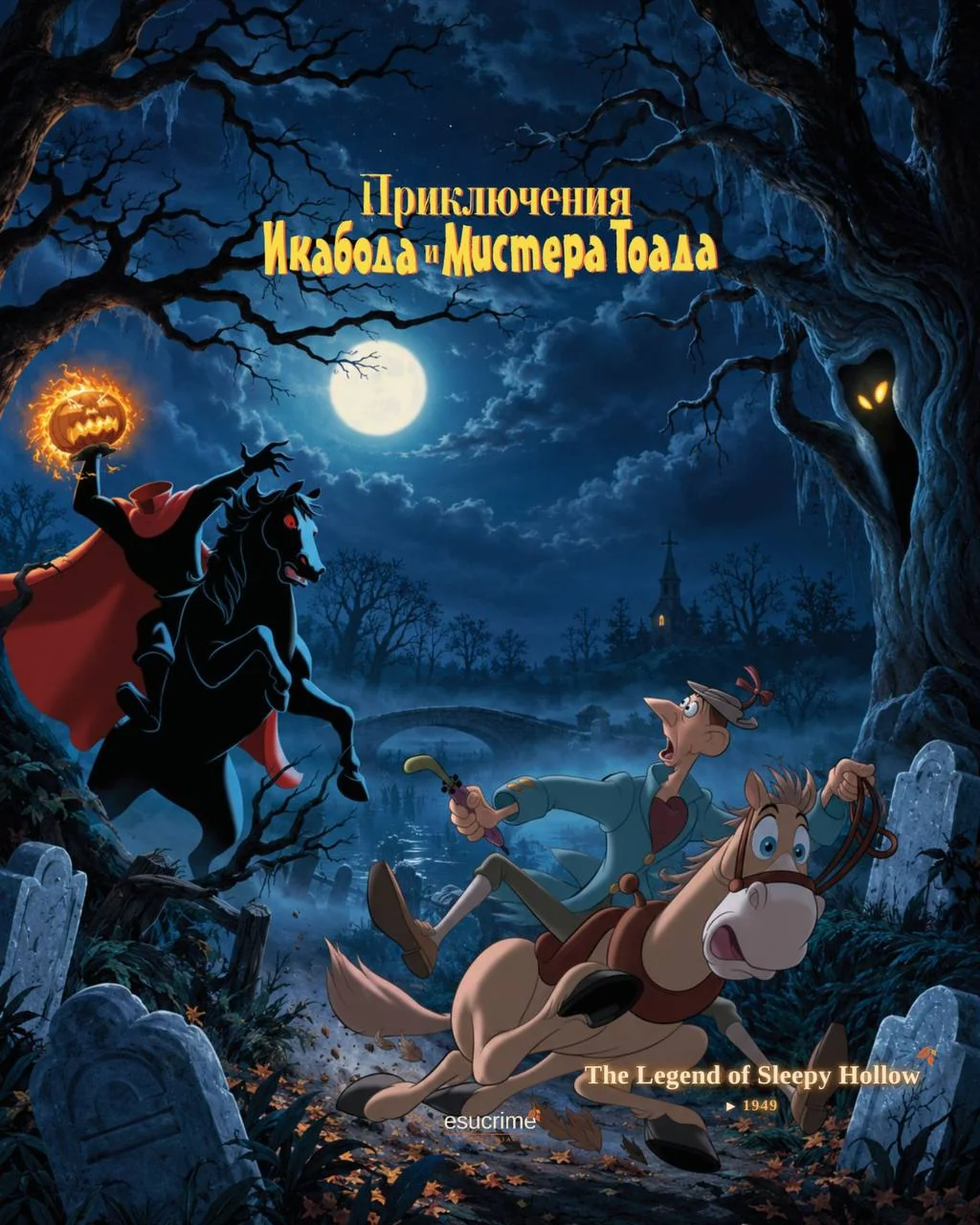 © Приключения Икабода и Мистера Тоада