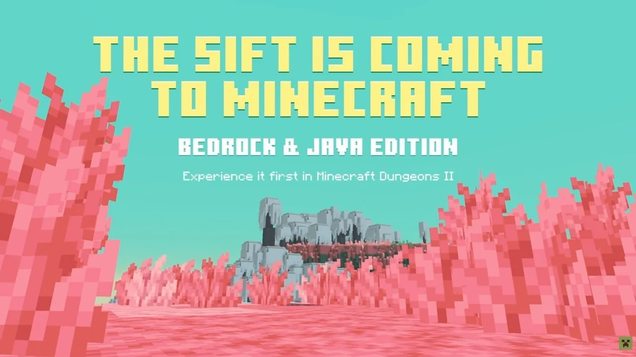 Первые кадры нового измерения Sift в Minecraft. © Mojang Studios