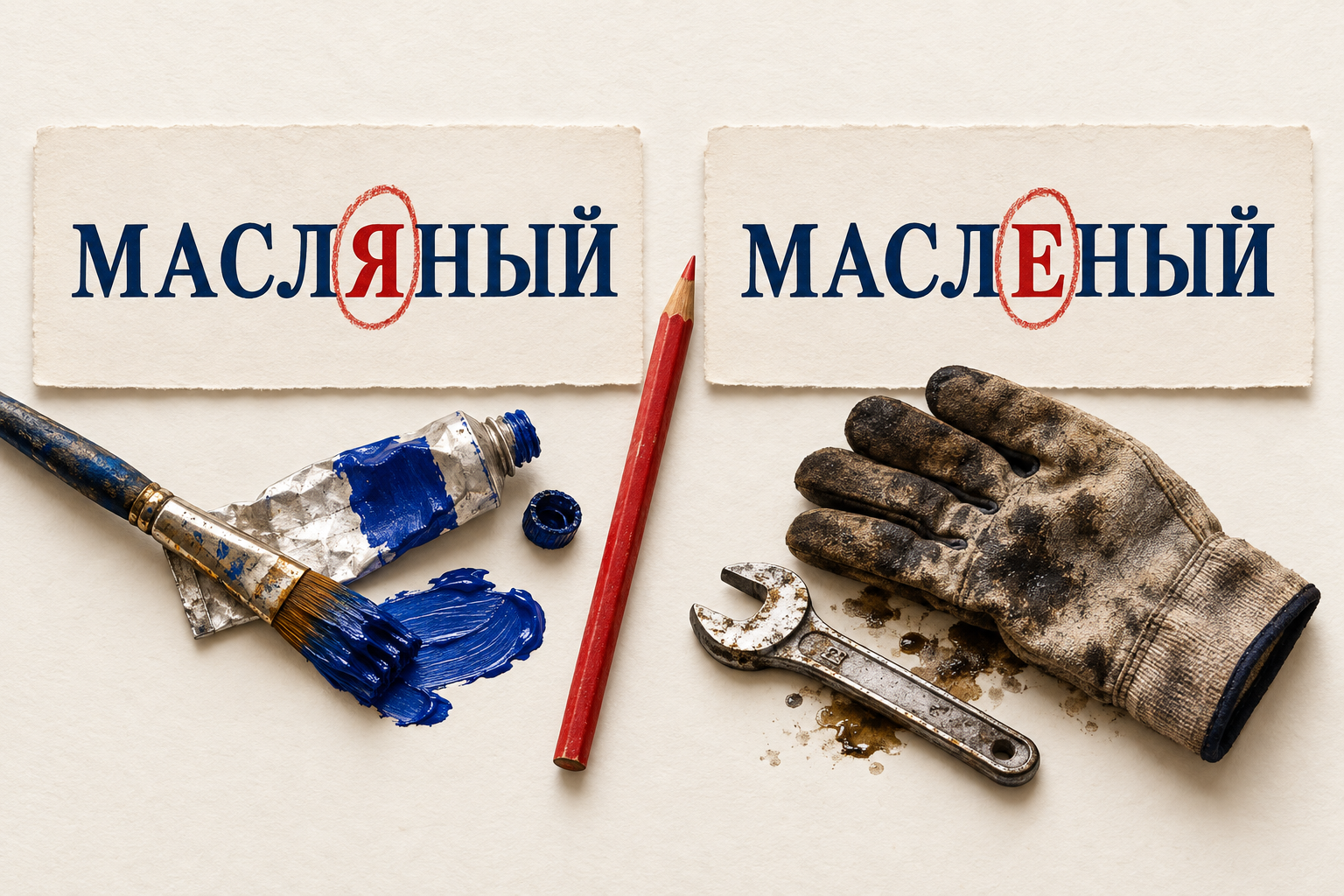Тест на паронимы