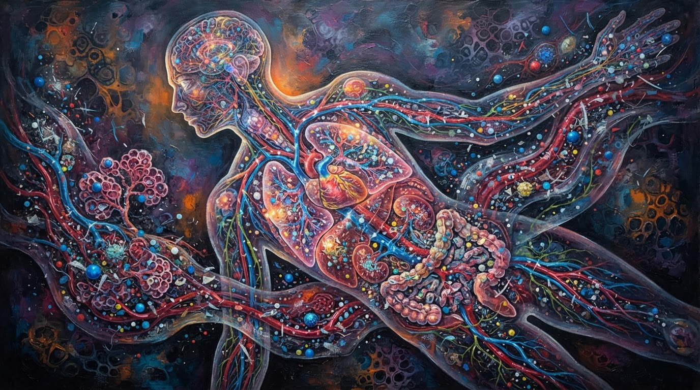 Микропластик в теле.