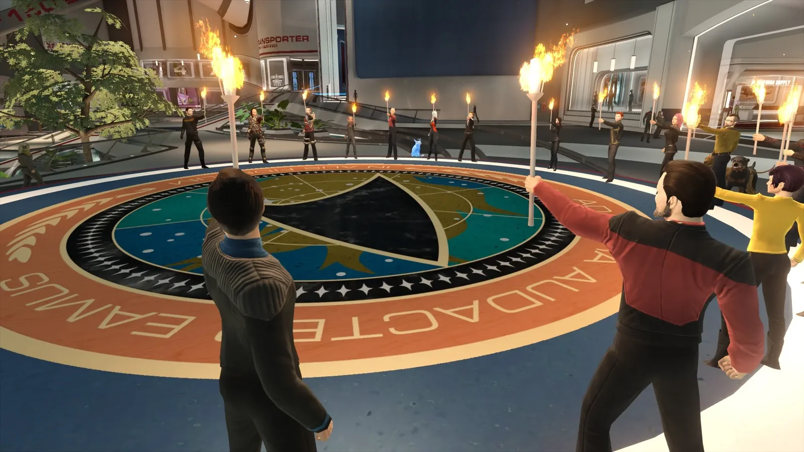 Дань памяти Патрику Стюарту. © Star Trek Online