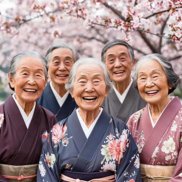 Японские долгожители.