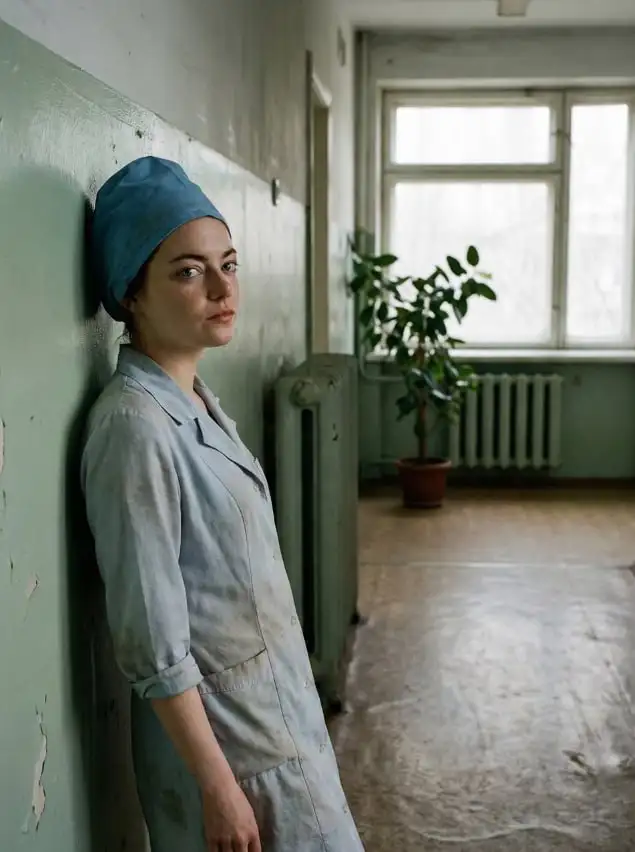 Эмма Стоун стала медсестрой. Эмма Стоун стала медсестрой.