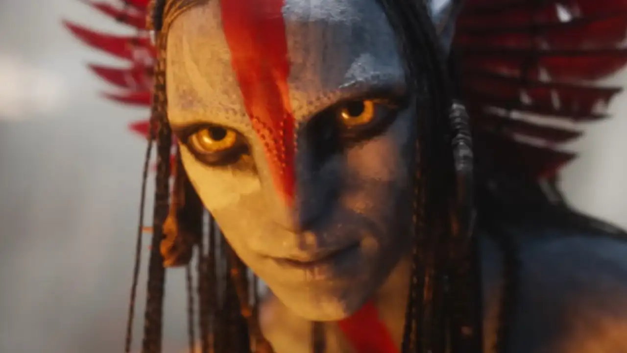 Кадр из фильма «Аватар: Пламя и пепел».