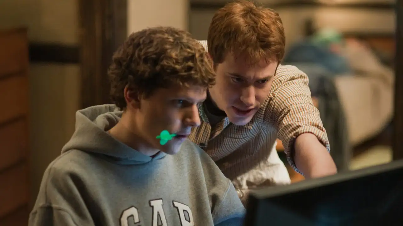 Кадр из фильма «Социальная сеть».