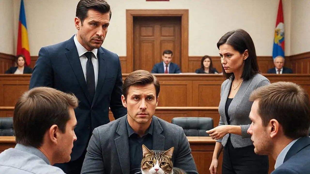 Суд из-за кота.