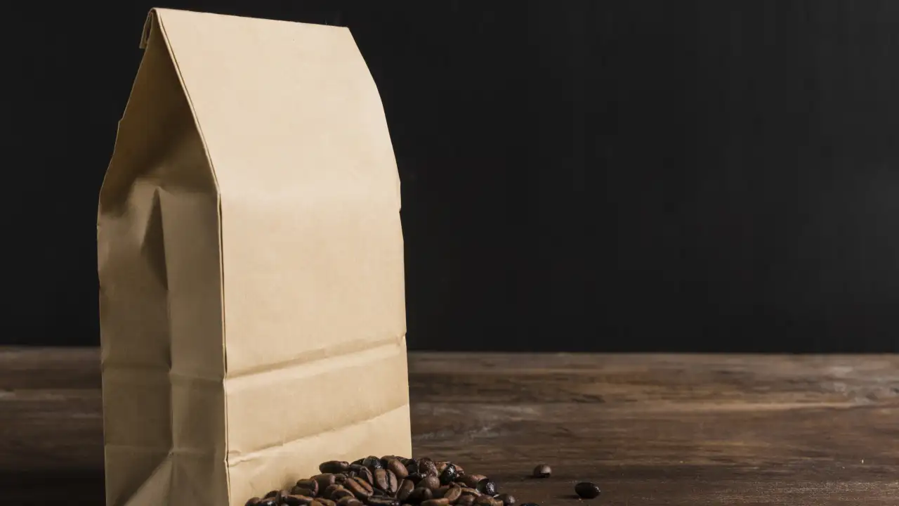 Упаковка свежего кофе