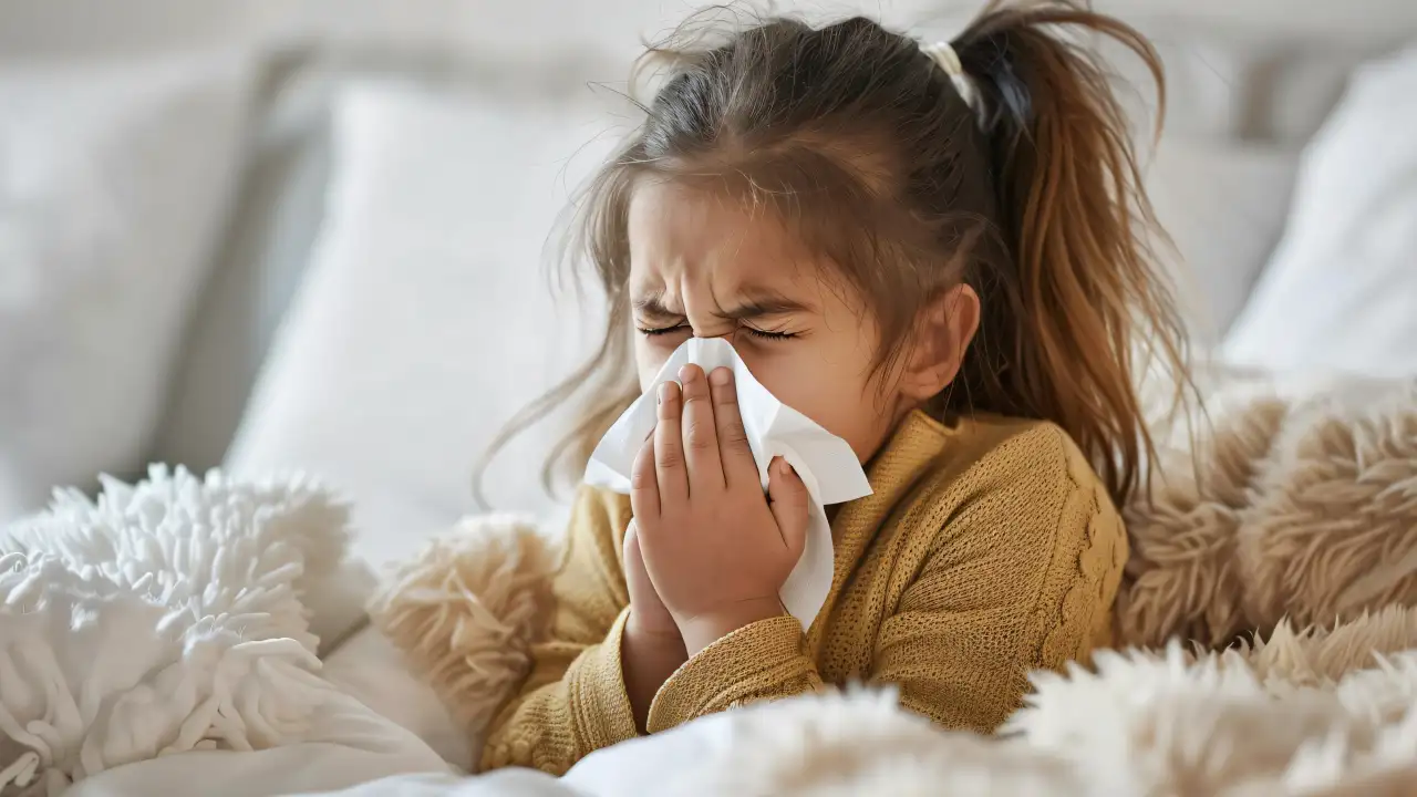Насморк у ребенка.