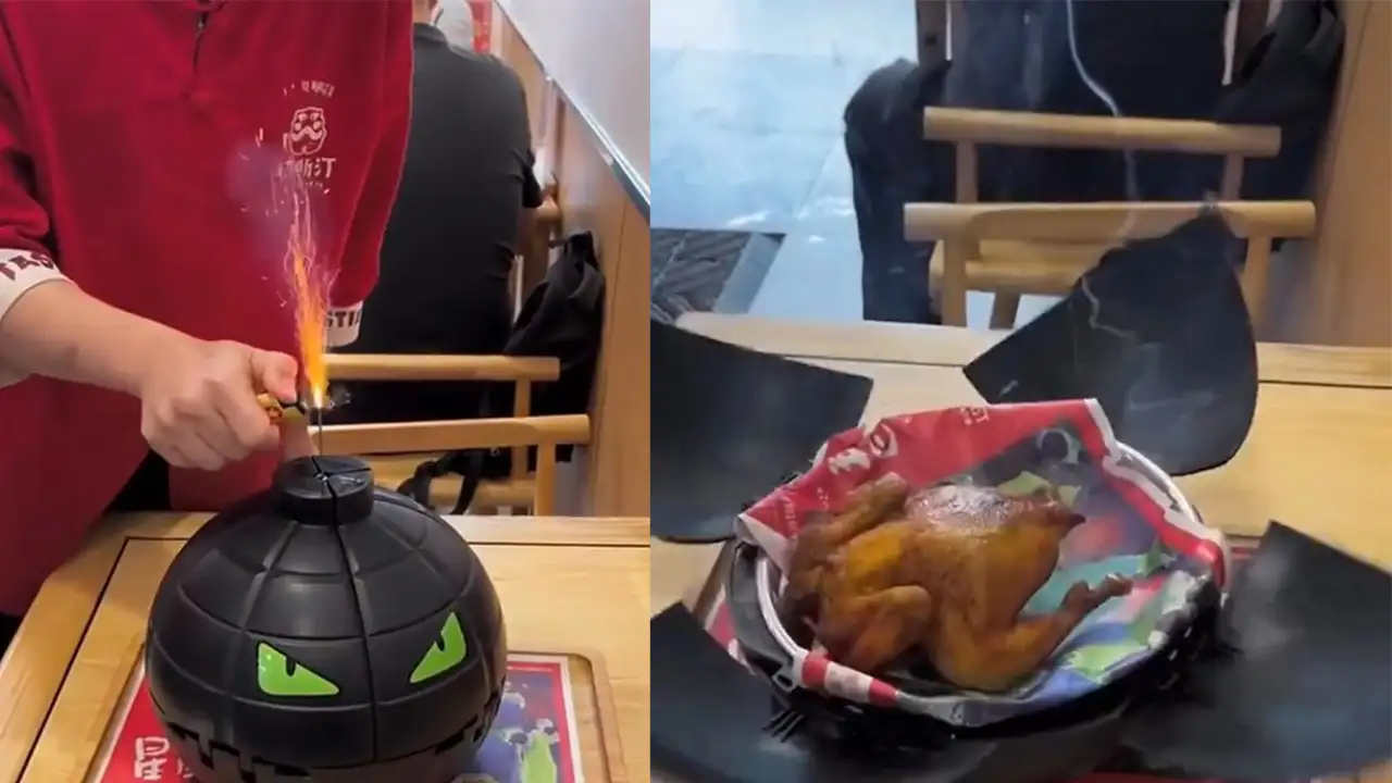 Тарелка-бомба.