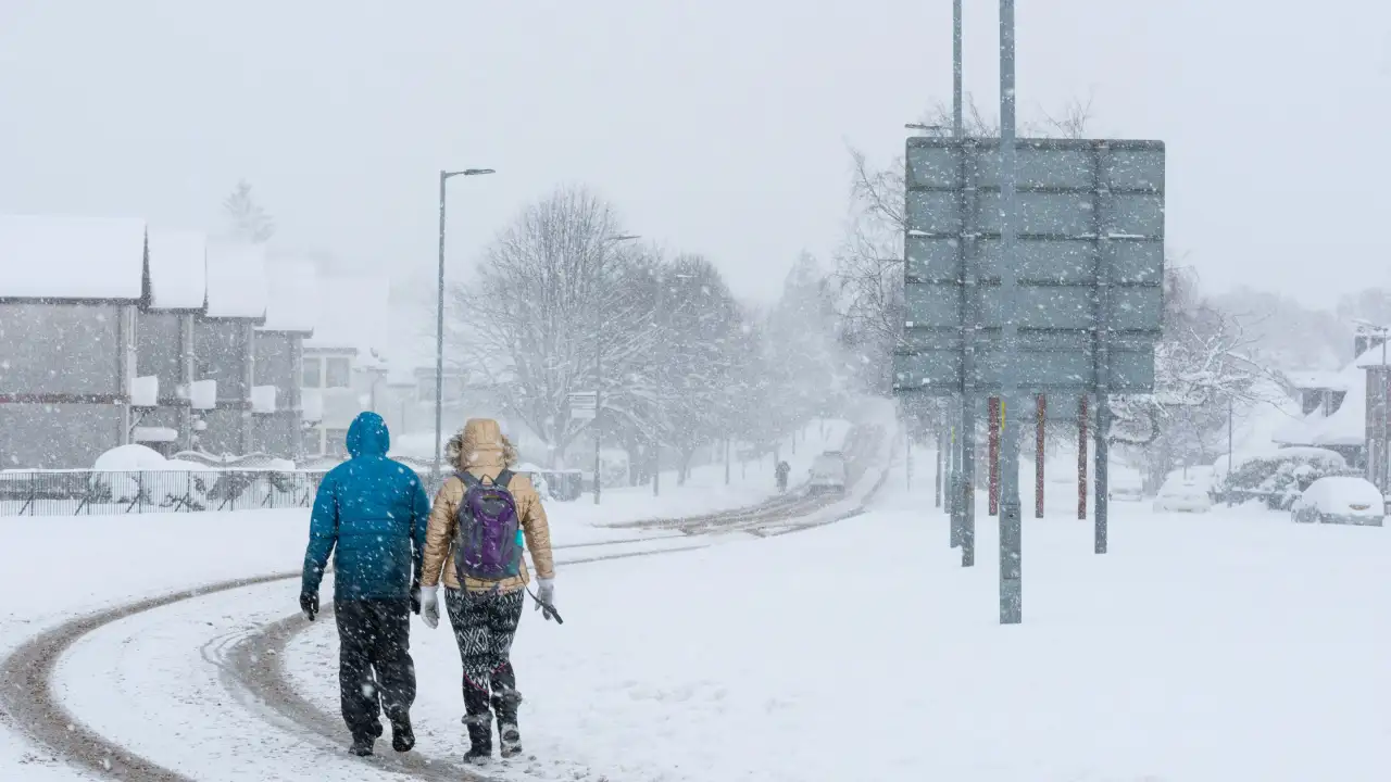 Холодная погода.