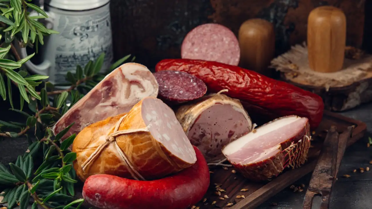 Мясные продукты.