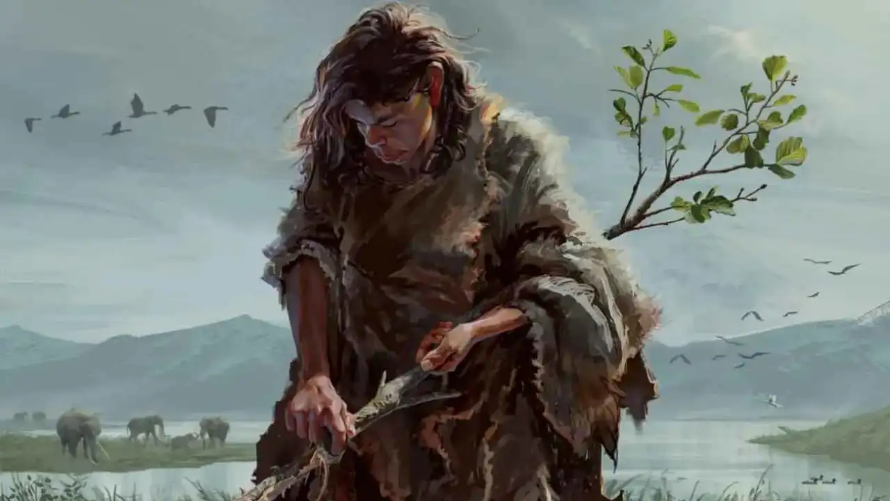 Древний человек.