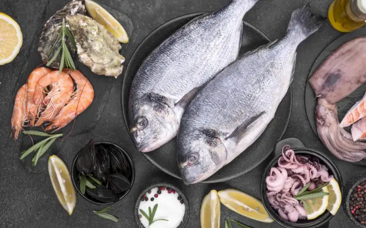 Рыба и морепродукты. Рыба и морепродукты.