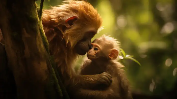 Самки чаще воспитывают детей, поэтому живут дольше.