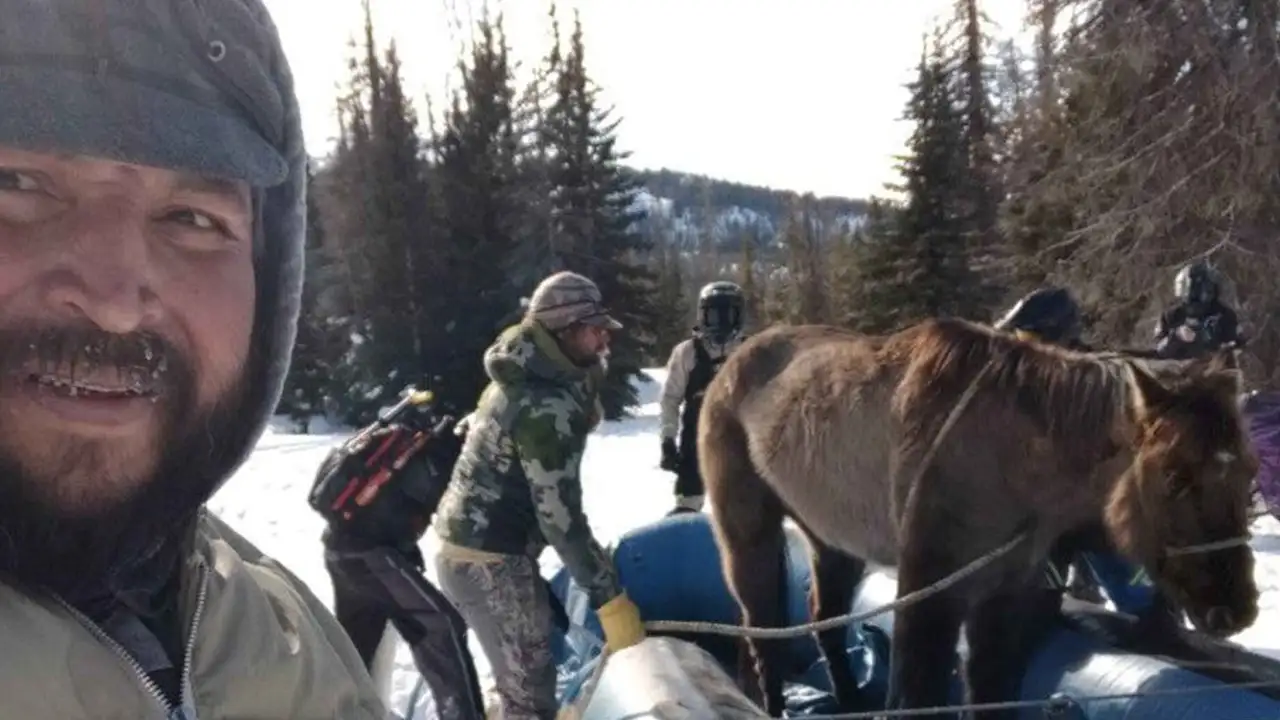 Потерявшаяся лошадь найдена спустя семь месяцев в горах Уинд-Ривер.