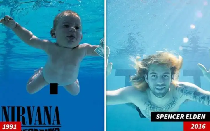 Обложка альбома «Nevermind». Обложка альбома «Nevermind».