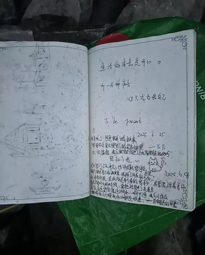 Этот дневник, найденный другими туристами, превратился в своеобразный архив, хранящий в себе голоса путешественников со всего мира.