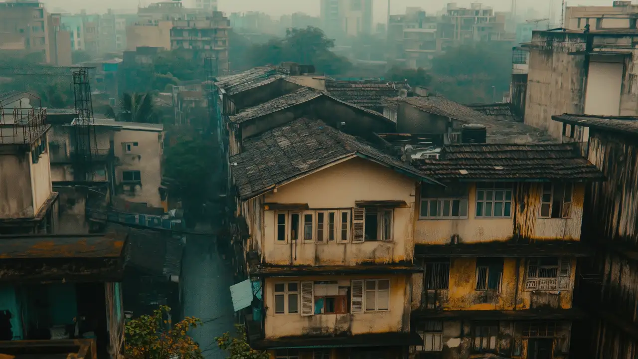 Неблагополучный район.