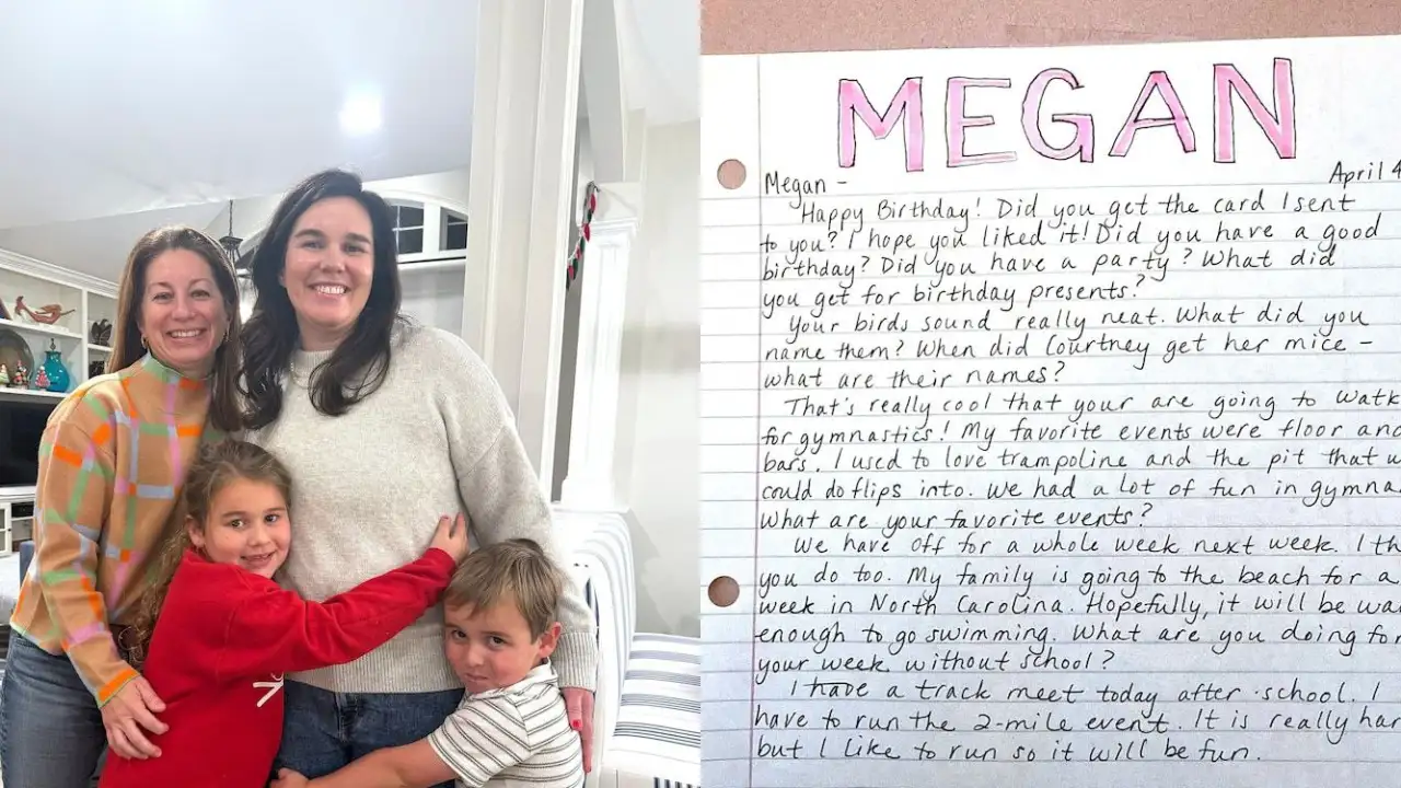 Женщина узнала, что её подруга детства по переписке дважды принимала у неё роды.