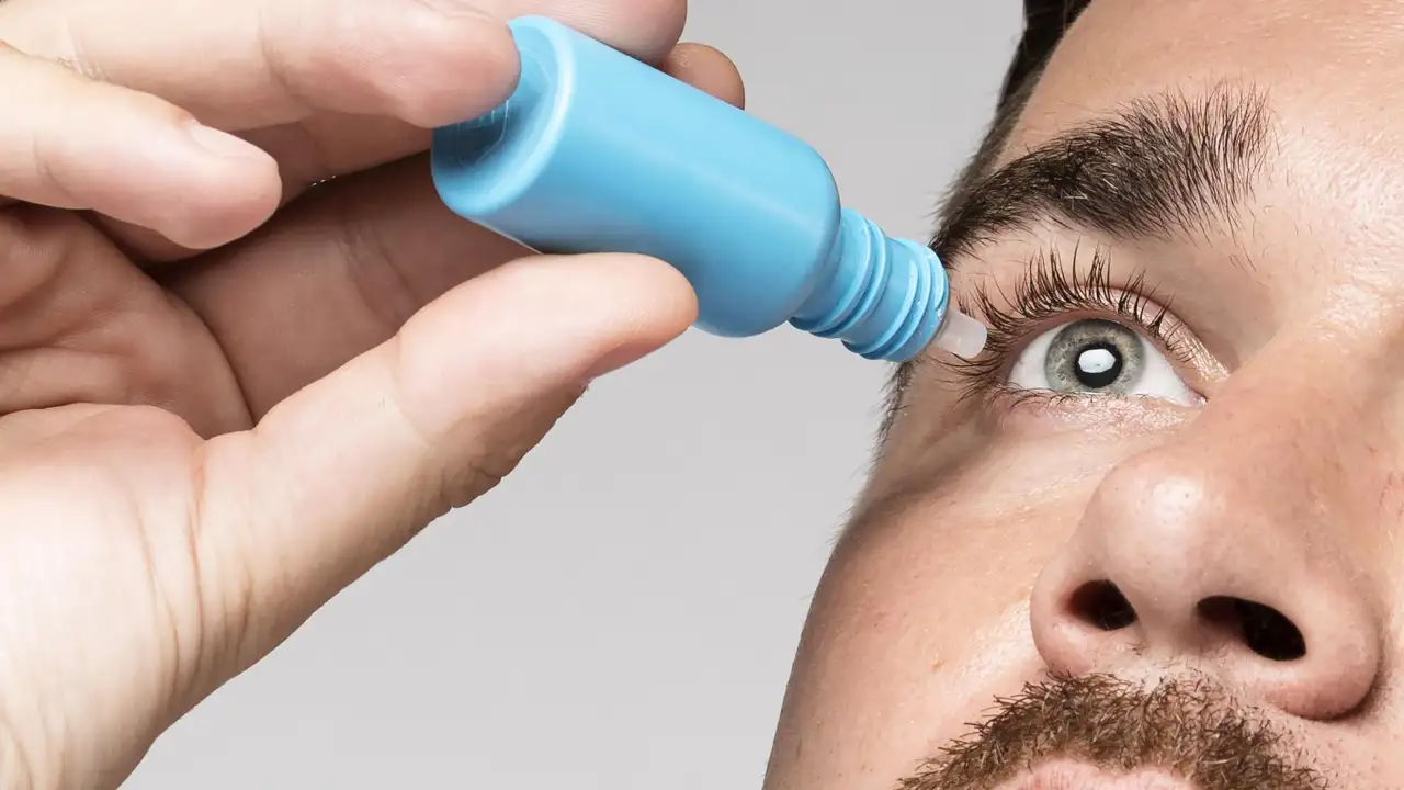 Капли для глаз.