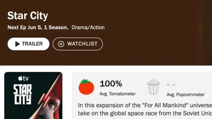 Apple выпустила «Звёздный городок» — сериал про СССР с идеальным рейтингом