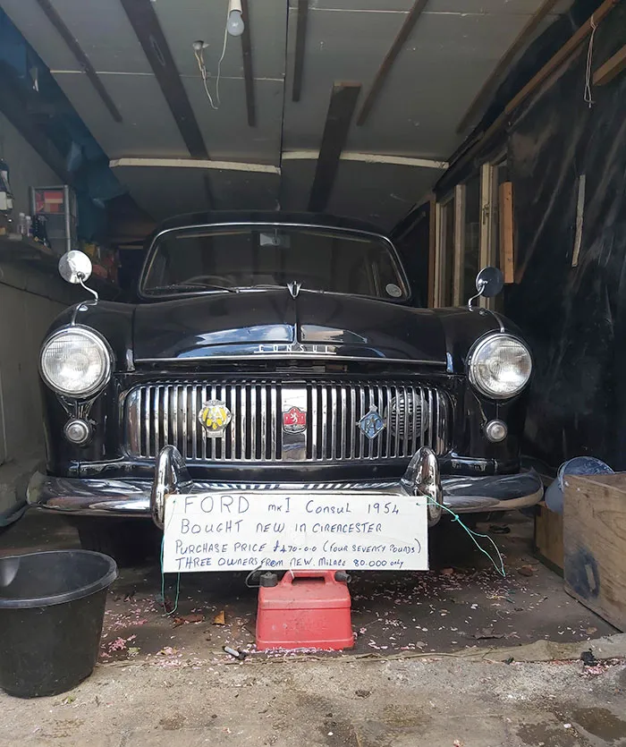 «Я только что унаследовал это от моего покойного дедушки, и я не улыбался так много с тех пор, как он ушел».