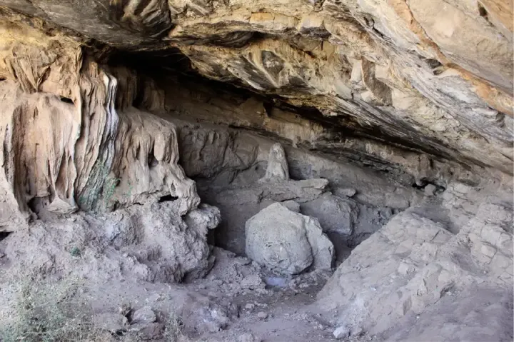 Пещера Порк-Эпик в Эфиопии, где велись основные раскопки.