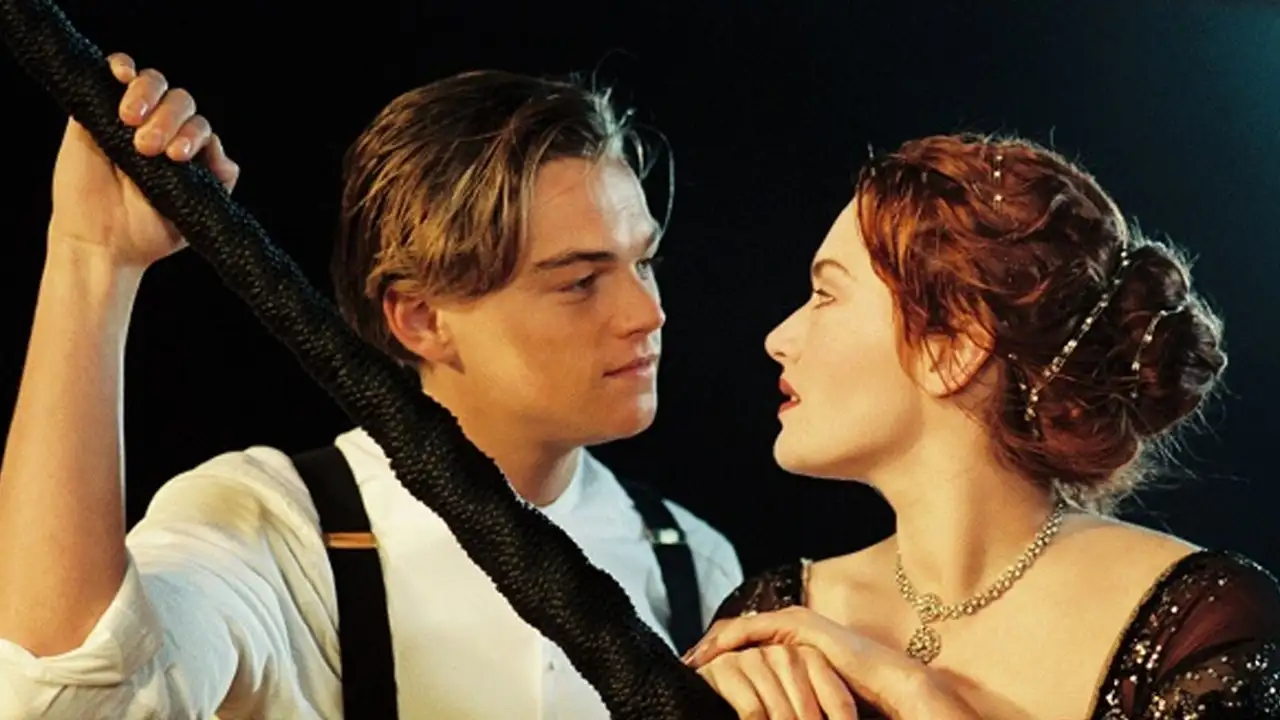 Кадр из фильма «Титаник».