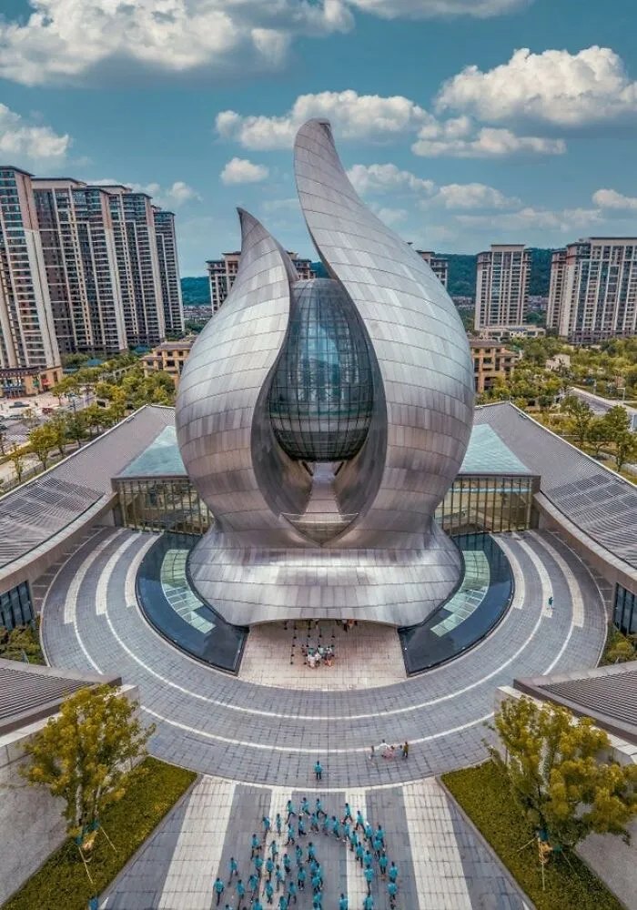 Музей науки и технологий в Ухане, Китай.