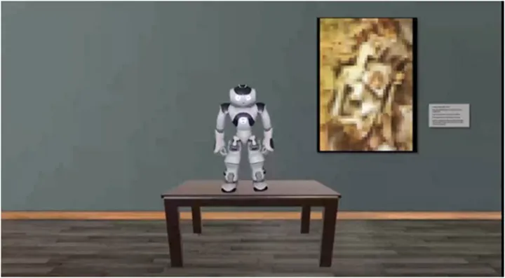 Изображение робота, с которым говорили участники исследования.