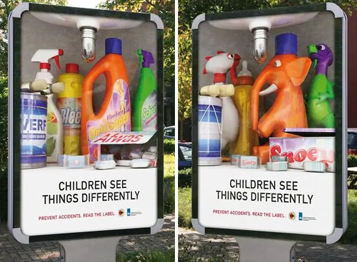 «Реклама, посвященная безопасности детей». 