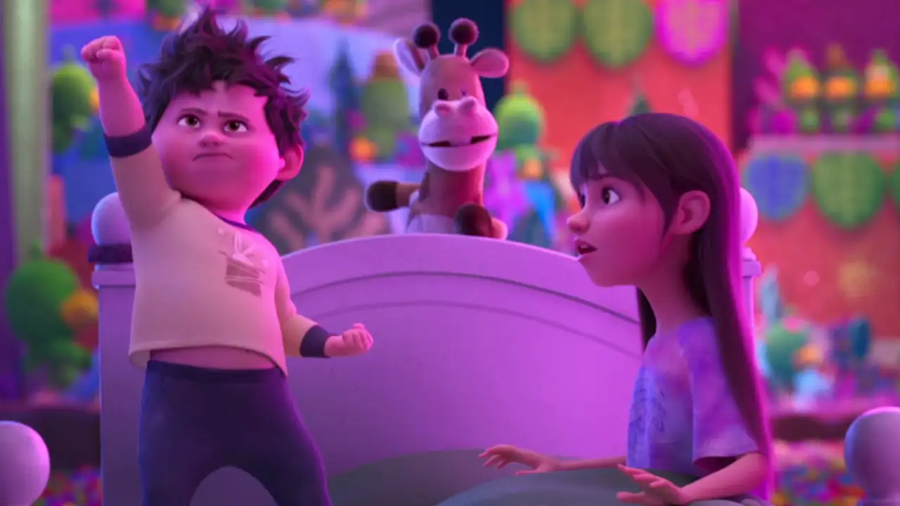 Кадр из мультфильма «Только во сне».