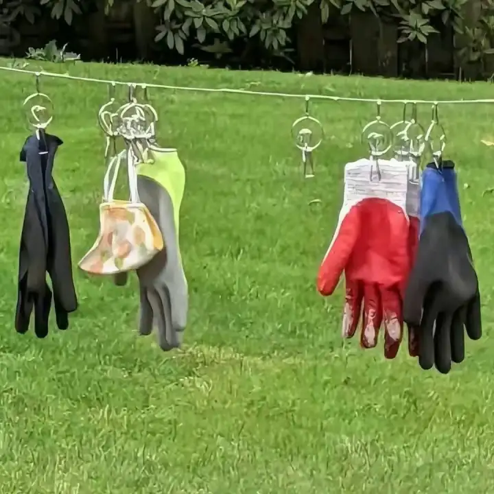 Среди «трофеев» хвостатого преступника красовались перчатки, футболки, носки и даже кое-что из интимного гардероба.