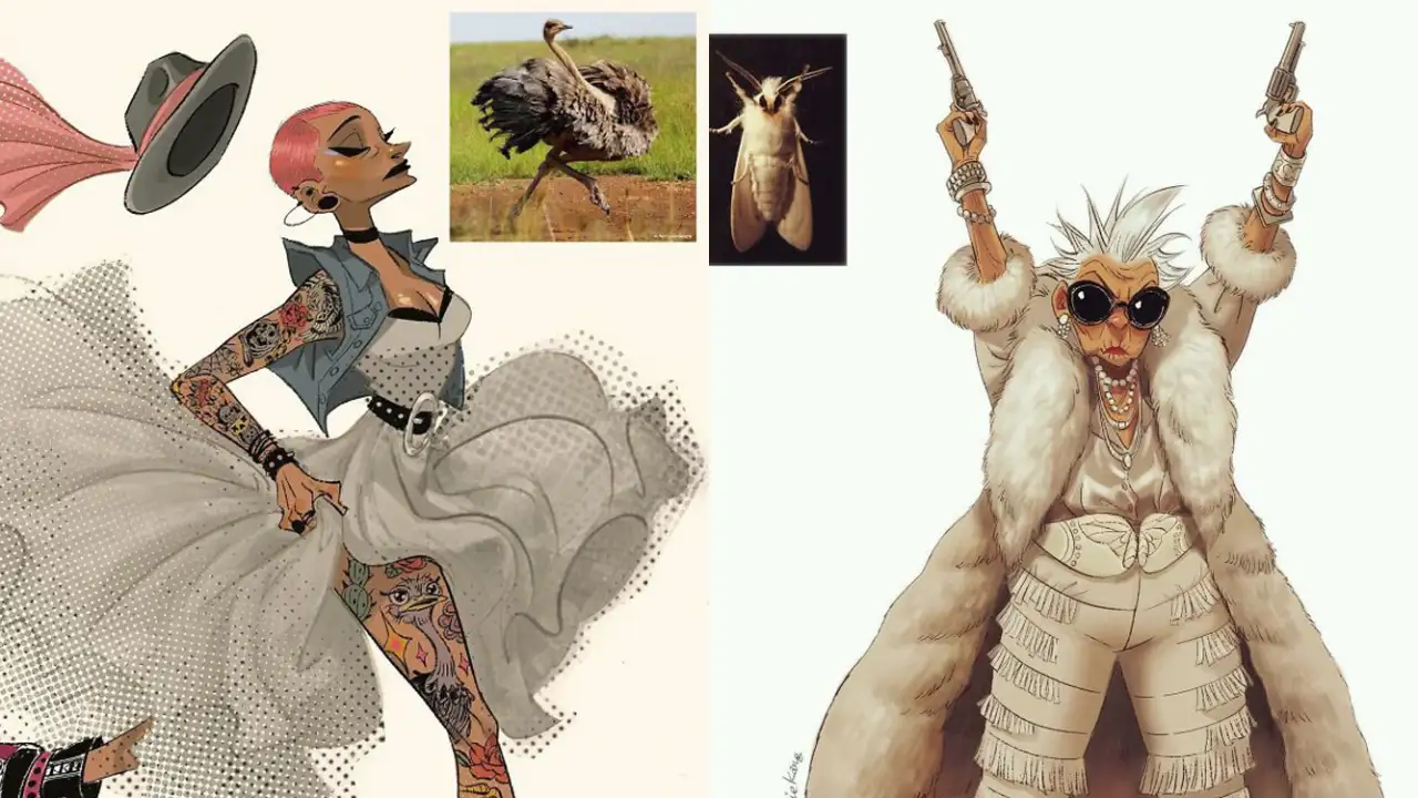 Работы Конни Канг.