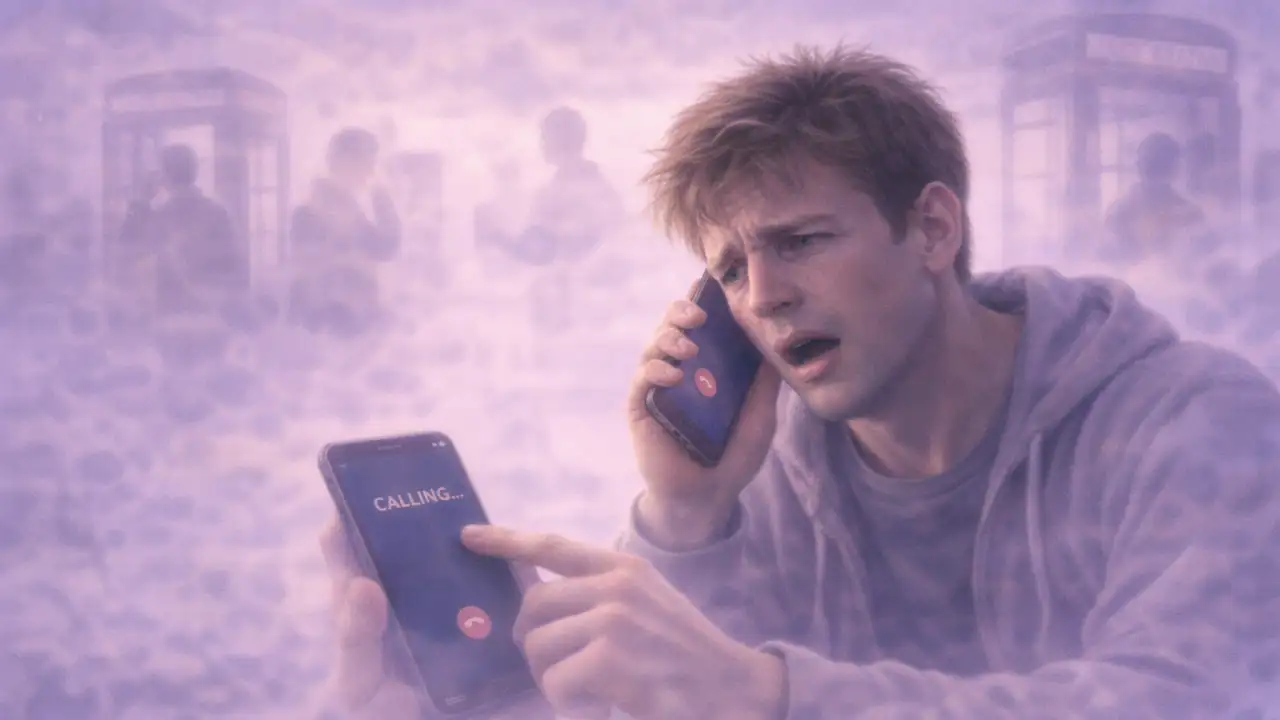 Снится, что я не могу дозвониться