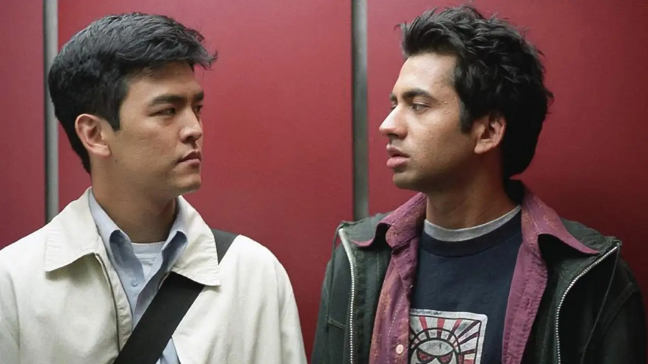 Кадр из фильма «Гарольд и Кумар уходят в отрыв».