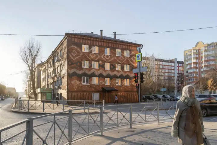 Такая красота теперь украшает Тюмень.