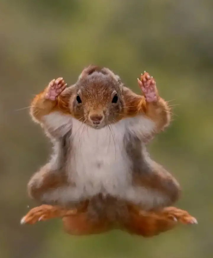 Белка в полете. Белка в полете.