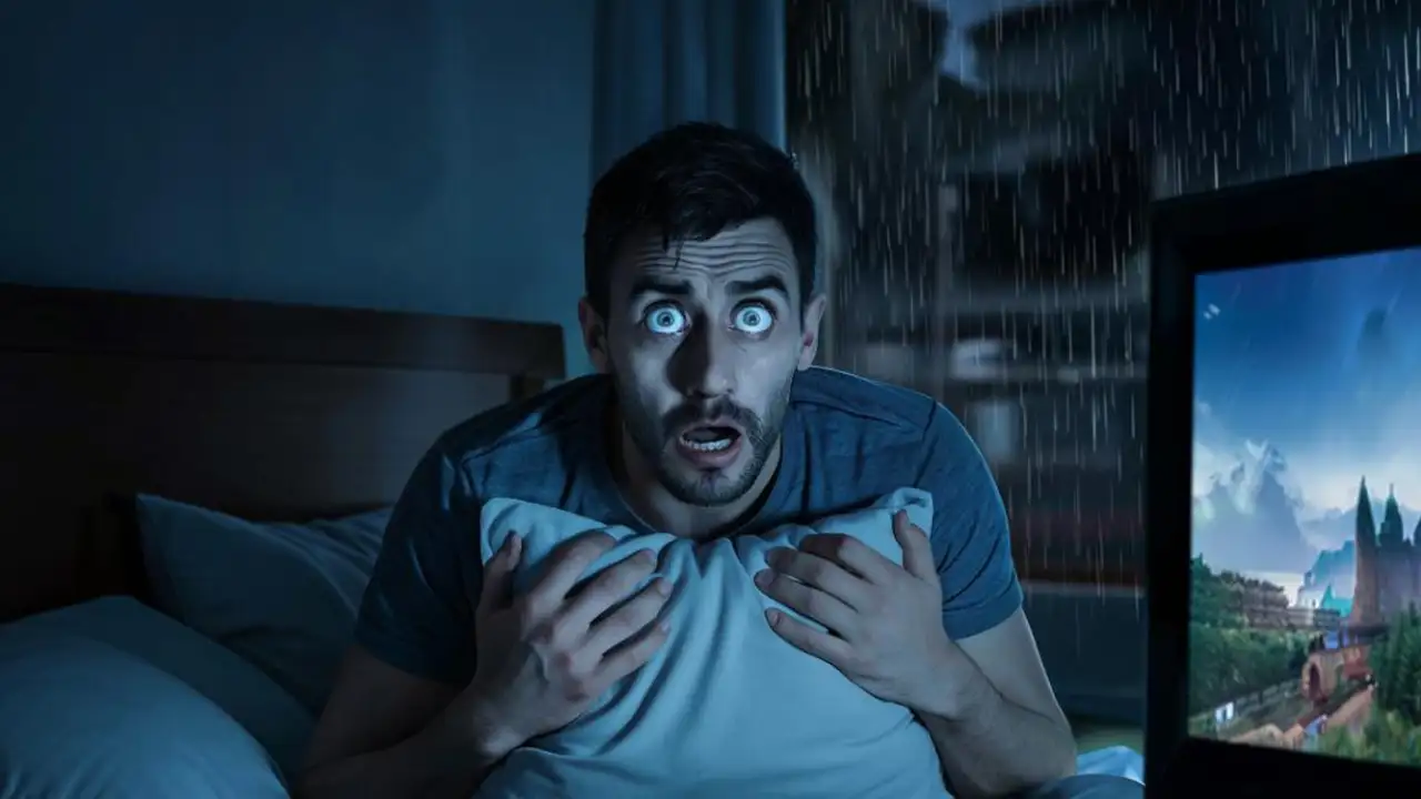 Человек с травмированной психикой.