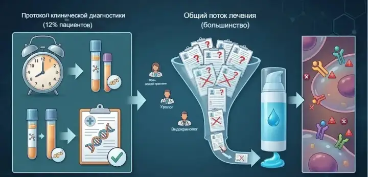Гормоны могут назначать некорректно, что приводит к проблемам с организмом у мужчин. Гормоны могут назначать некорректно, что приводит к проблемам с организмом у мужчин.