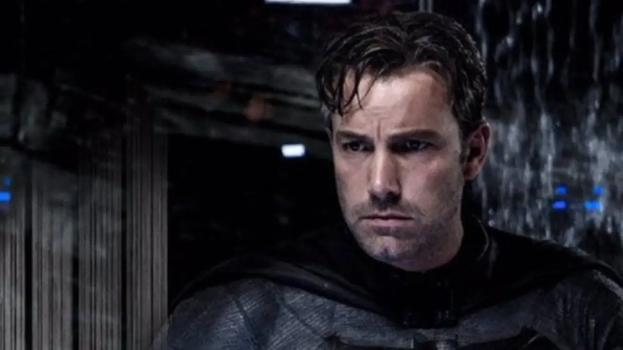 Бен Аффлек в фильме «Бэтмен против Супермена».