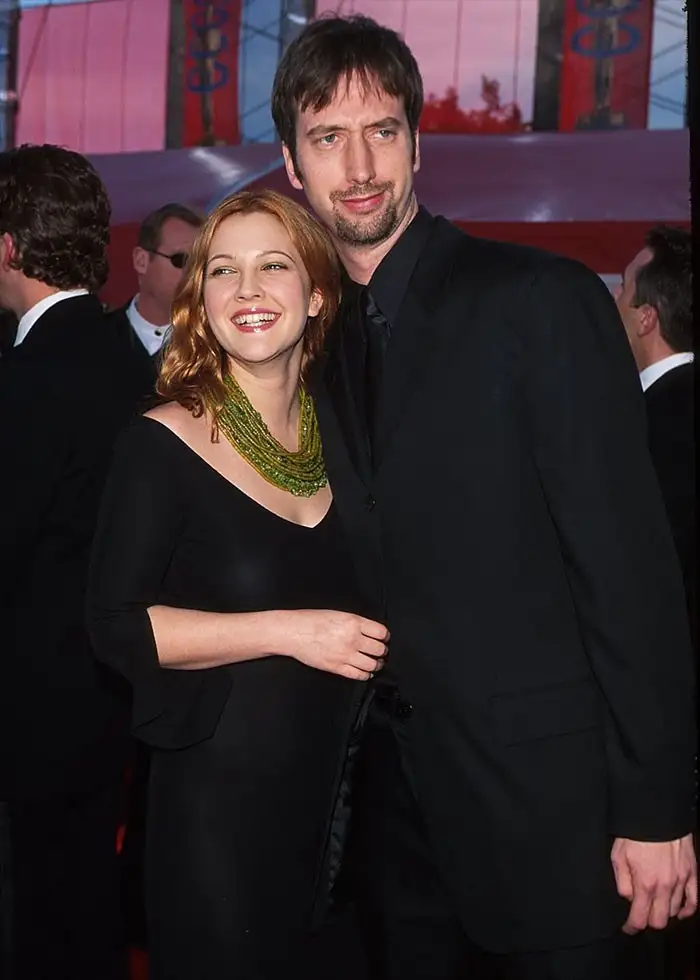 Дрю Бэрримор и Том Грин. Дрю Бэрримор и Том Грин.