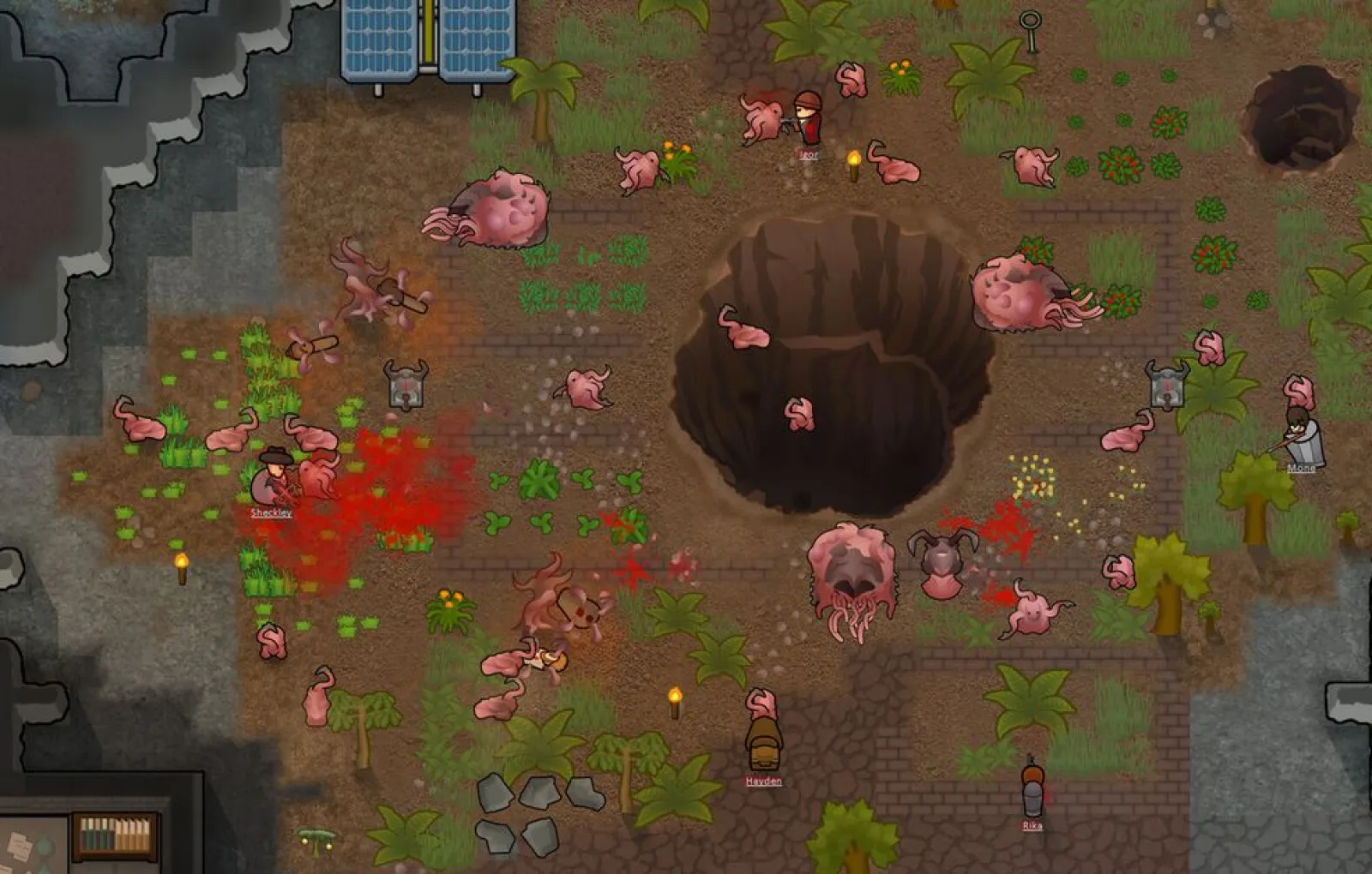 Легендарный симулятор Rimworld превратился в игру ужасов