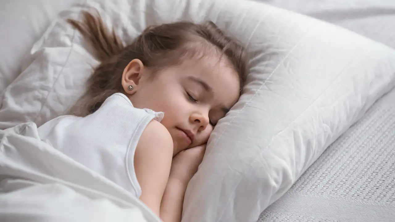 Ребенок спит.