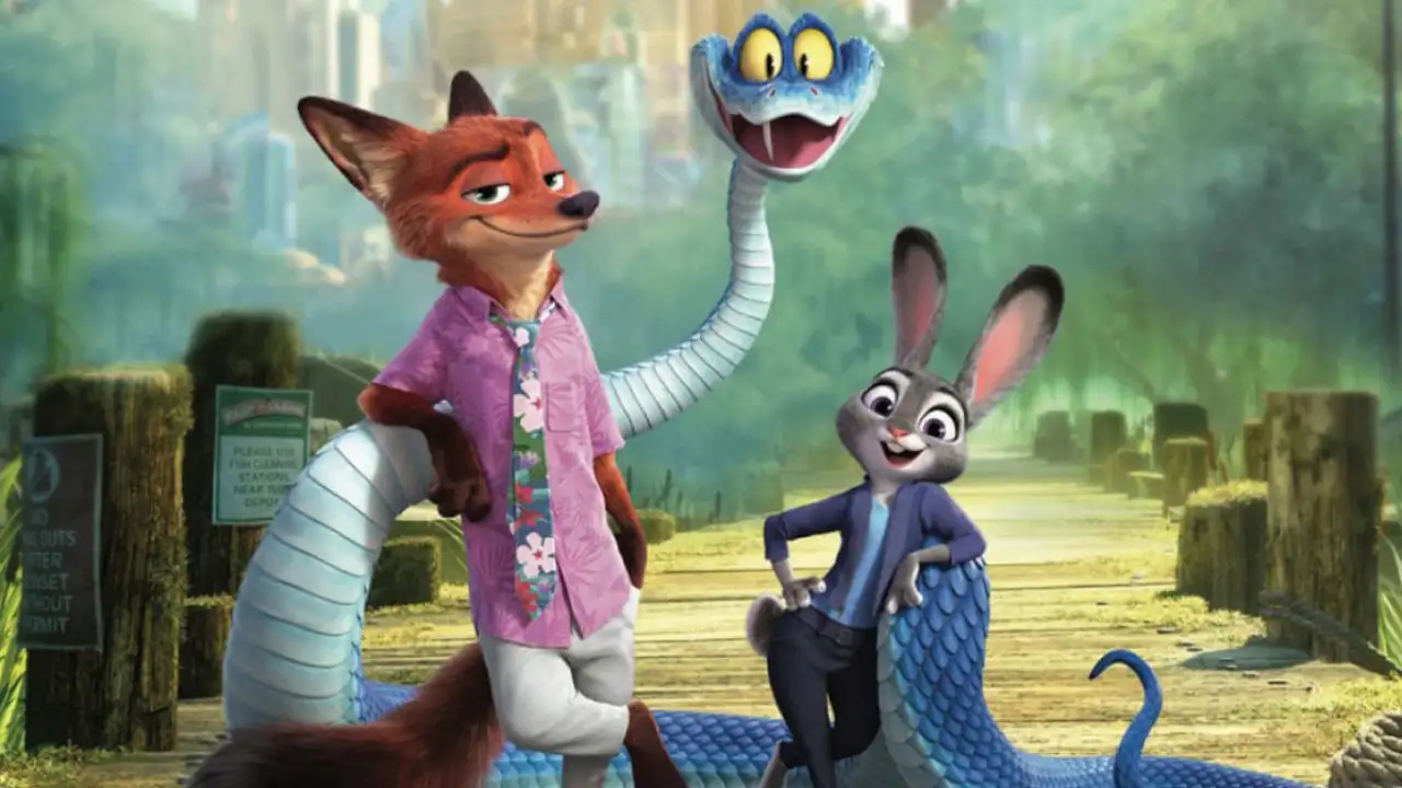 Кадр из мультфильма «Зверополис 2».