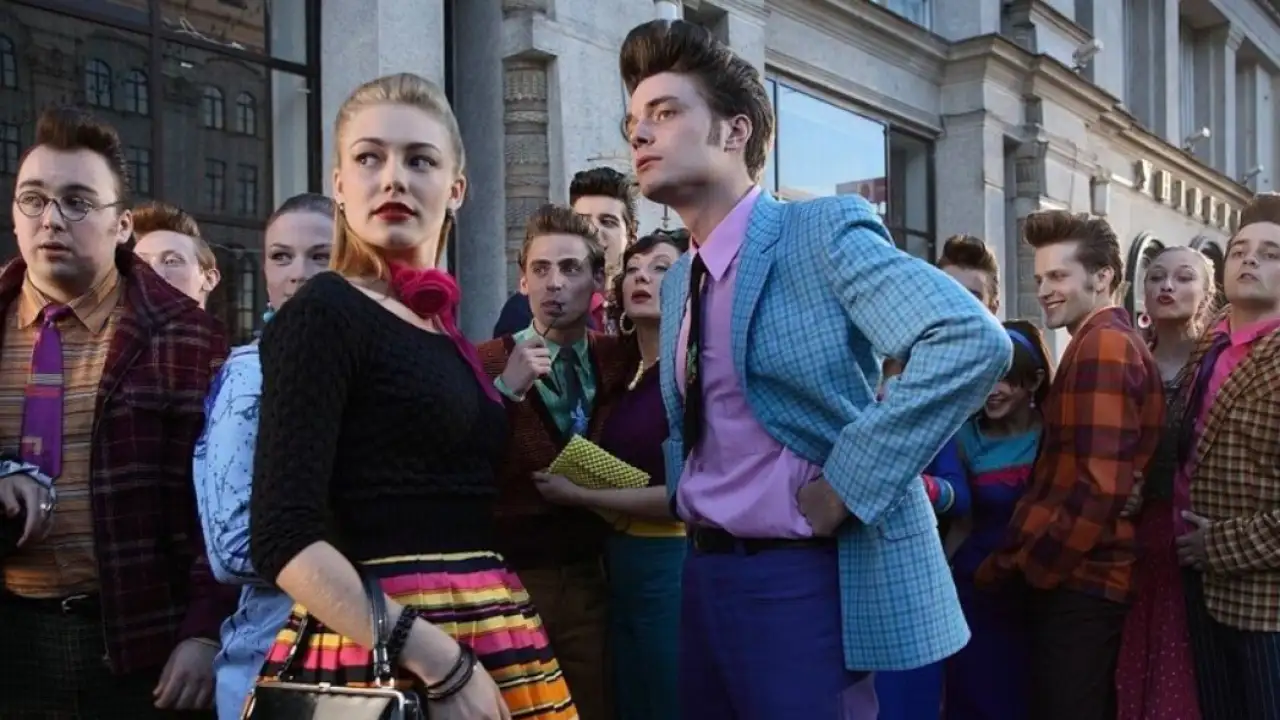 Кадр из фильма «Стиляги».