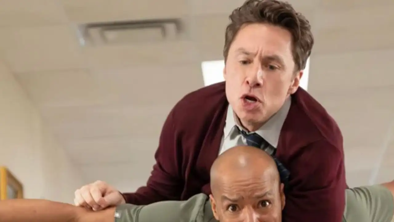 Зак Брафф и Дональд Фэйсон в перезапуске «Клиники».