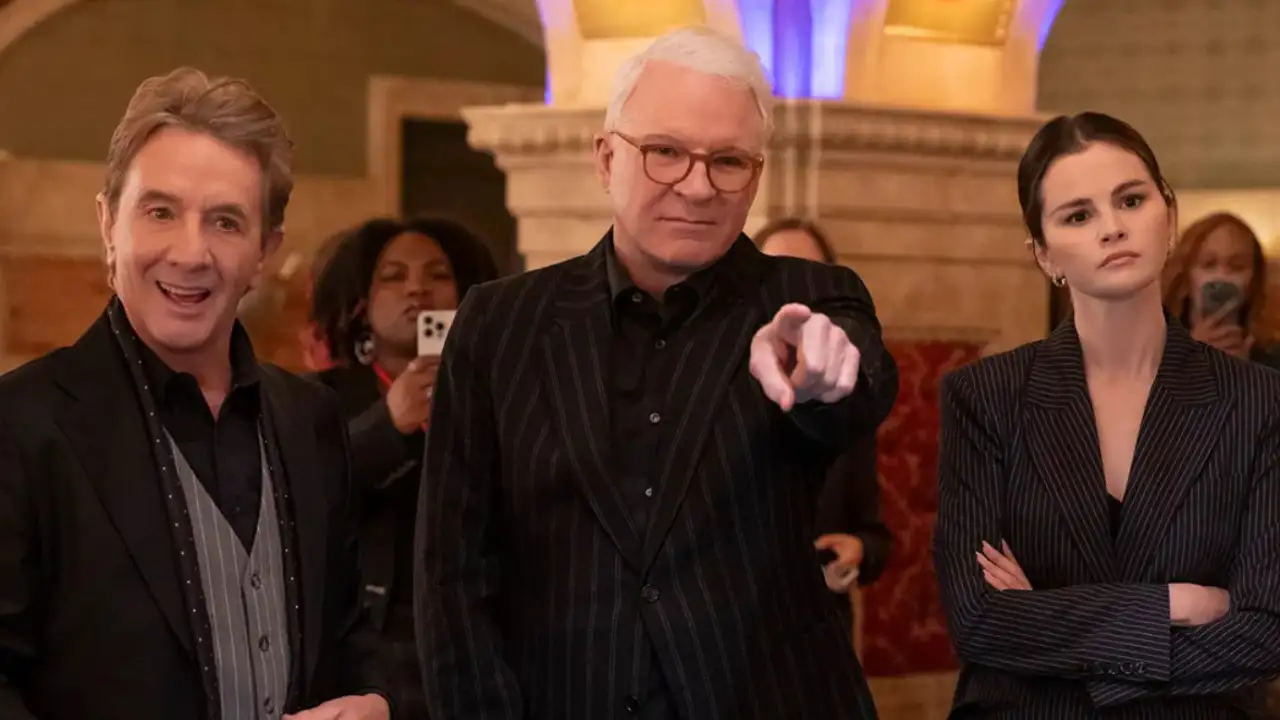 Кадр из сериала «Убийства в одном здании».