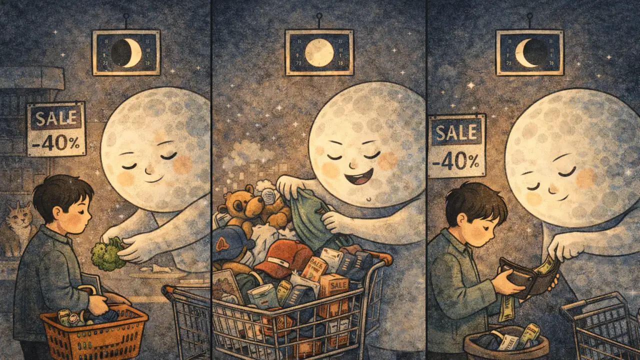 Лунный календарь покупок 